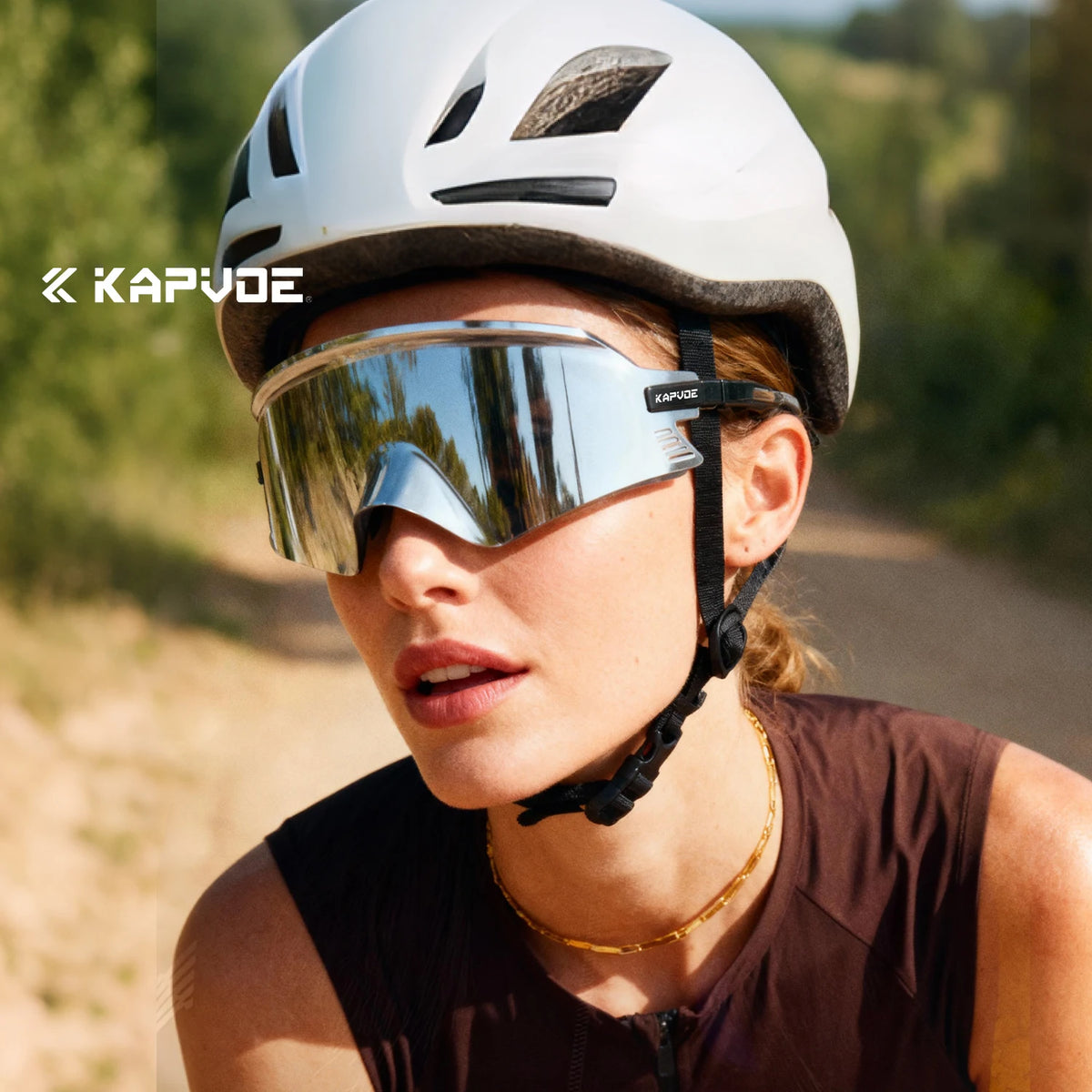 Kapvoe 2026 Men's Hiking Eyewear Cycling Sunglasses MTB Bike Sunglasses UV400 Women Outdoor Sports Goggles Running Glasses