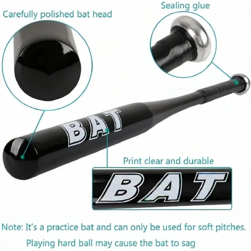 25-30inch Baseball Bat Aluminum Alloy Thickened Hitting bat for Outdoor Sports Traing Softball bat Home Adult wood bat