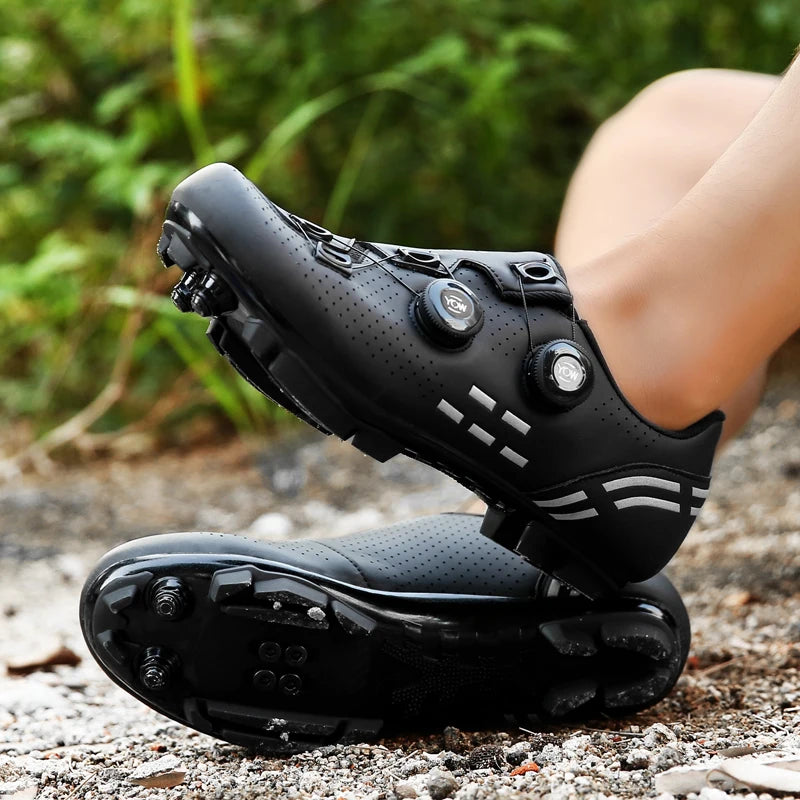2026 Cycling Sneaker Mtb with Cleats Men Carbon Sports Speed Bike Shoes Women Mountain Racing Flat SPD Road Cycling Footwear