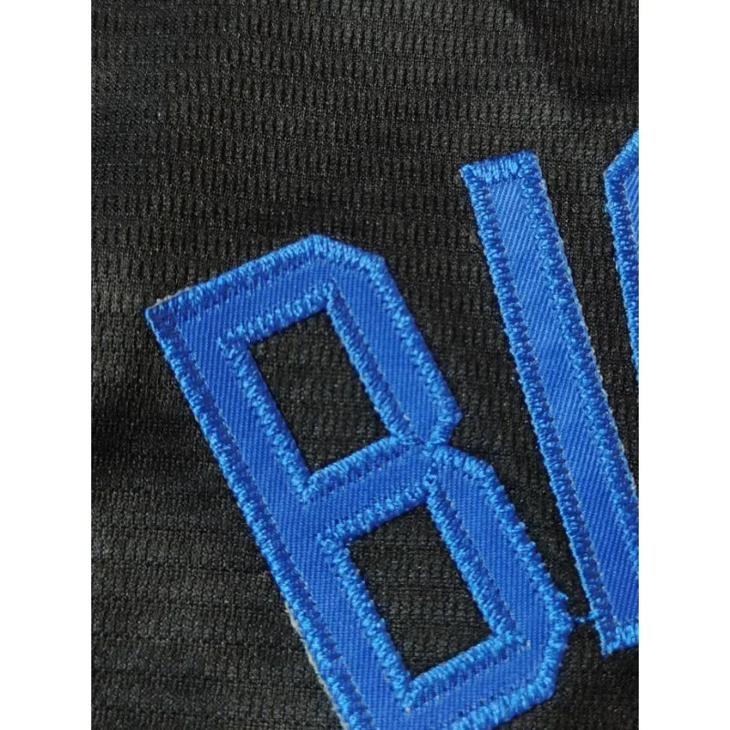 Customized Name And Number Men's Embroidery Baseball Jersey Toronto Black V-Neck Personalized Short Sleeve Button Down Shirts