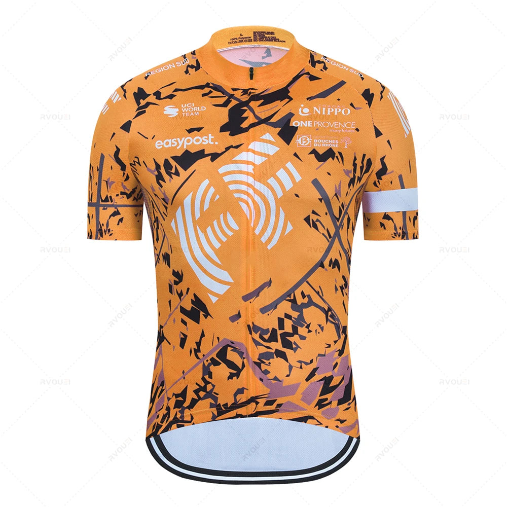 Summer Cycling Clothing 2026 New Team Ropa Ciclismo Hombre Short Sleeve Cycling Jersey Set Mtb Bike Man Uniforme Maillot Bicycle