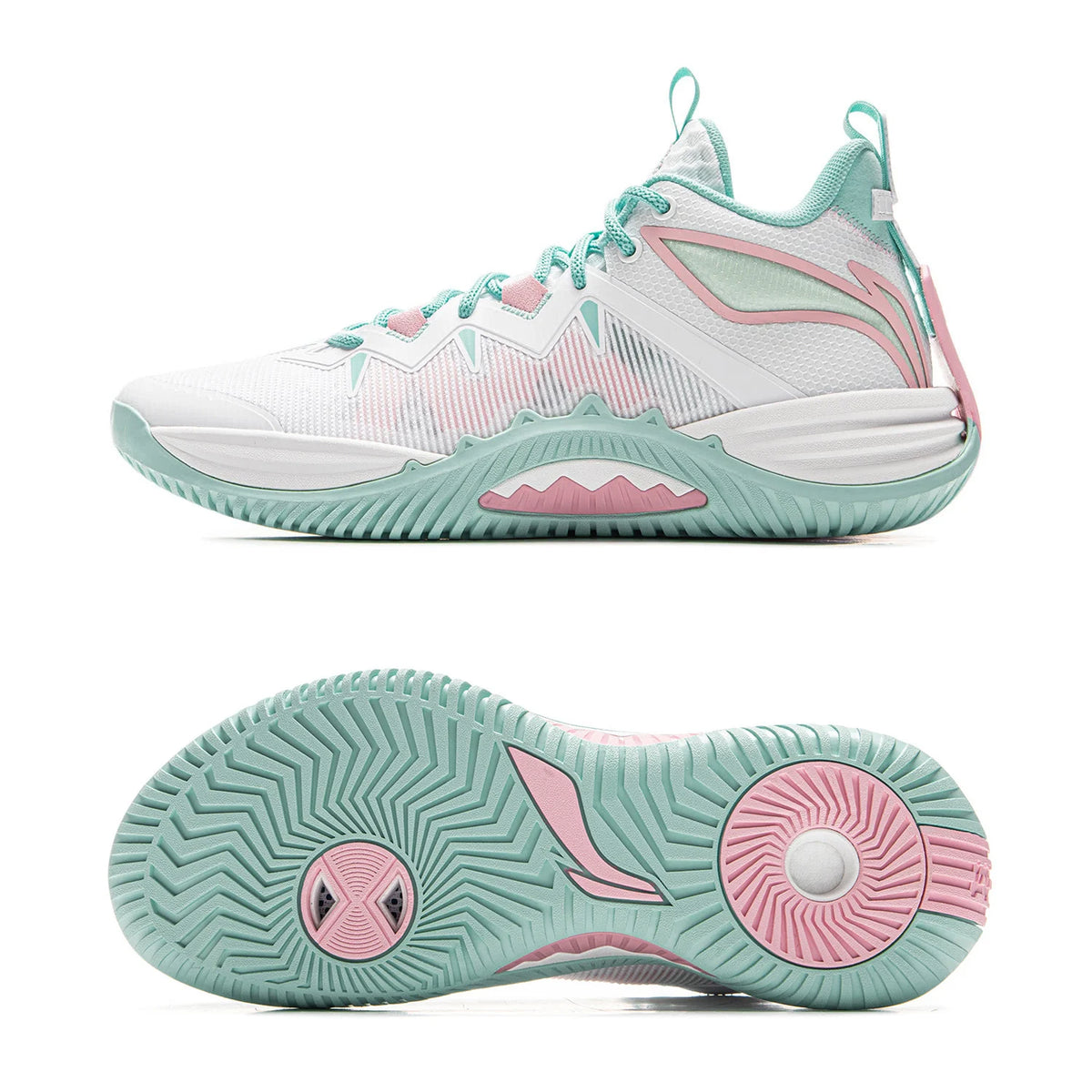 Li-Ning Men's BADFIVE STORM 2025 Outdoor Basketball Shoes BOOM Cushioning TUFF OS Wearable LiNing Sports Sneakers ABFV017