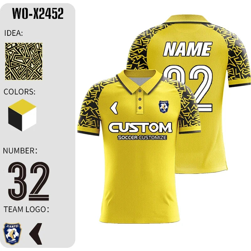 Personalized Sublimation Custom Plus Big Size Soccer Uniforms Football Jerseys Teams Stitched Mens Sets With Embroidered Logo