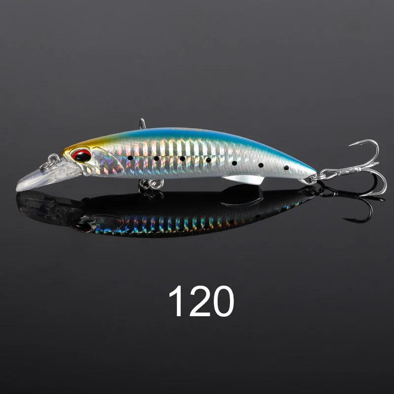 Noeby Heavy Sinking Minnow Fishing Lures 90mm 46g 110mm 60g Long Casting Trolling Wobbler Artificial Bait Saltwater Fishing Lure