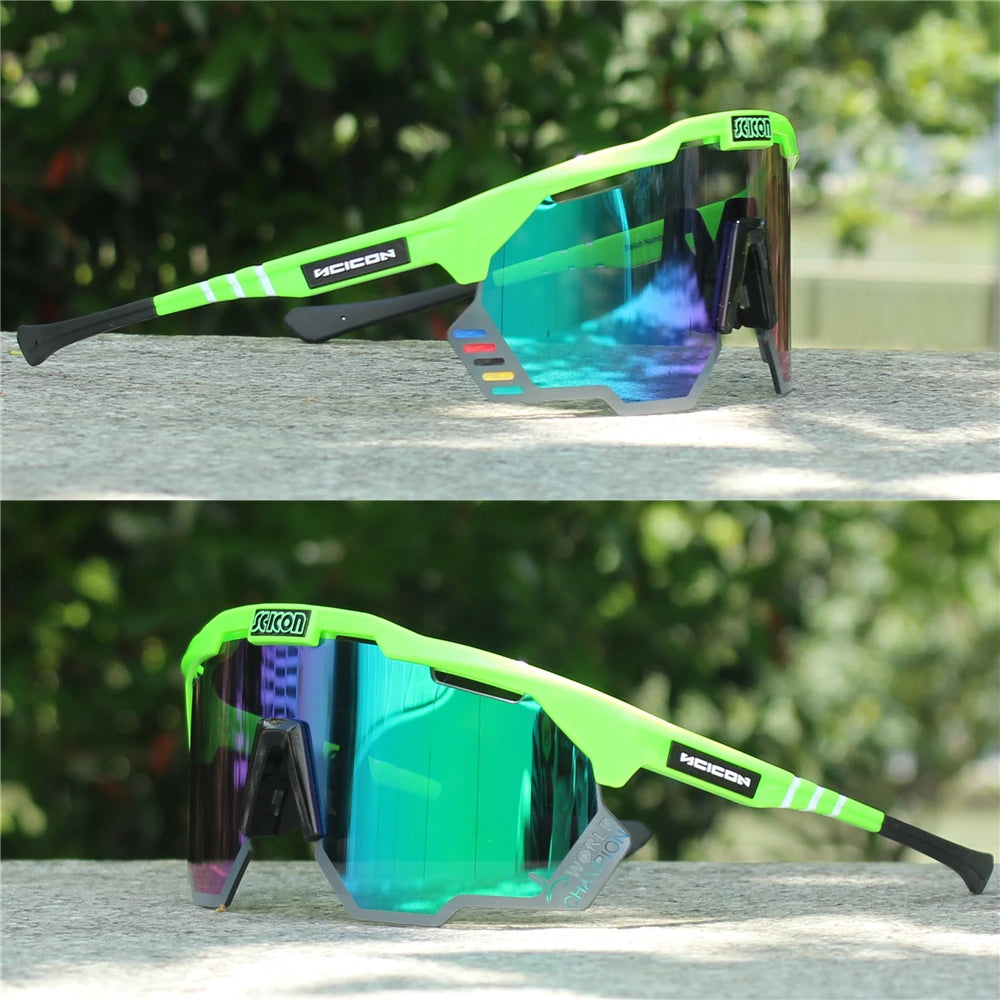 AEROSHADE KUNKEN UV400 Cycling Sunglasses Men's MTB Road Bike Outdoor Sports Eyewear Women's Goggles Photochromic