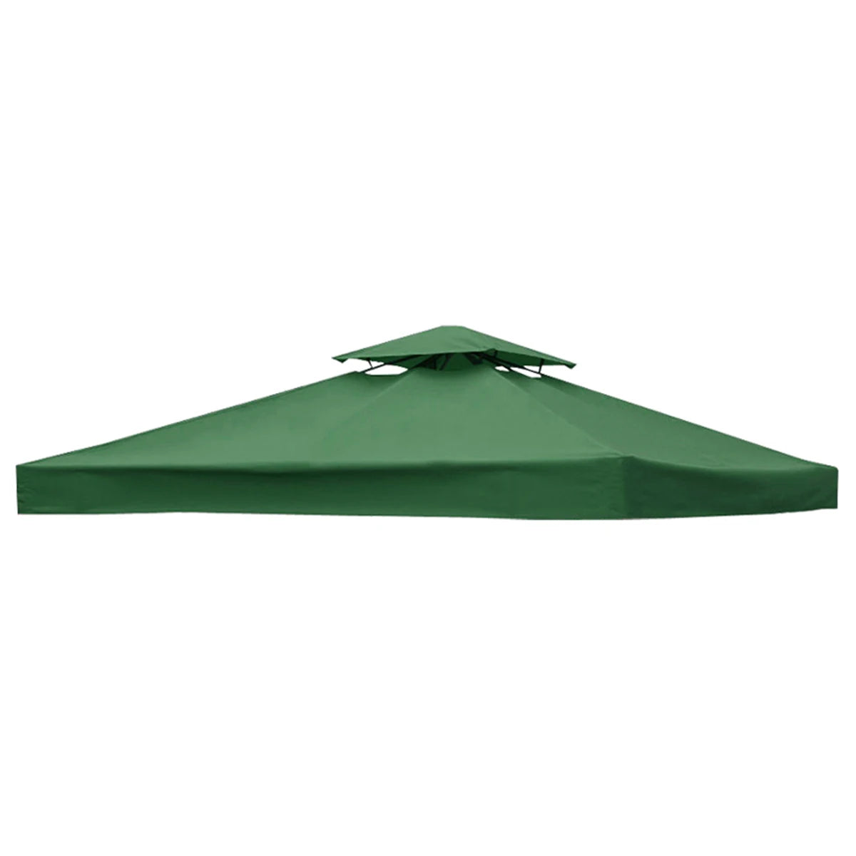 3x3M Garden Gazebo Tent Cover Canopy Replacement Top Canopy Cover 2 Tier Outdoor Patio Garden Tent Roof Top for Patio Sunshade