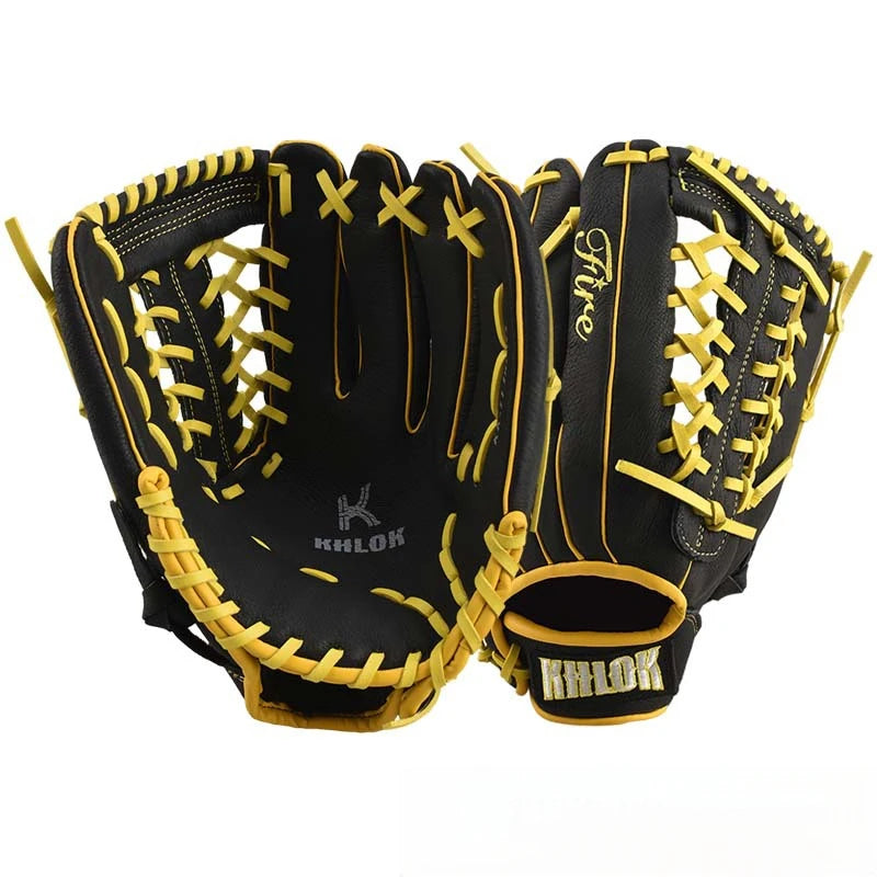 Baseball Glove Pigskin Leather 10.5 12.5 Inch Youth Training