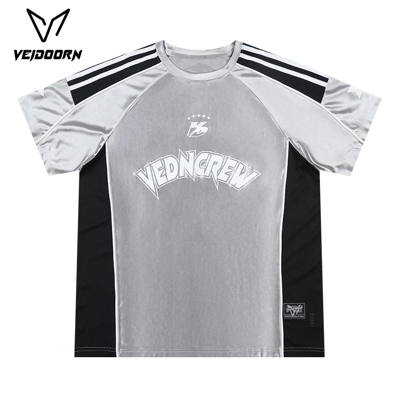 Summer Basketball Jersey Breathable Quick Dry T Shirt Short Sleeve Sports Running Top for Training Lightweight Mesh Workout Tee