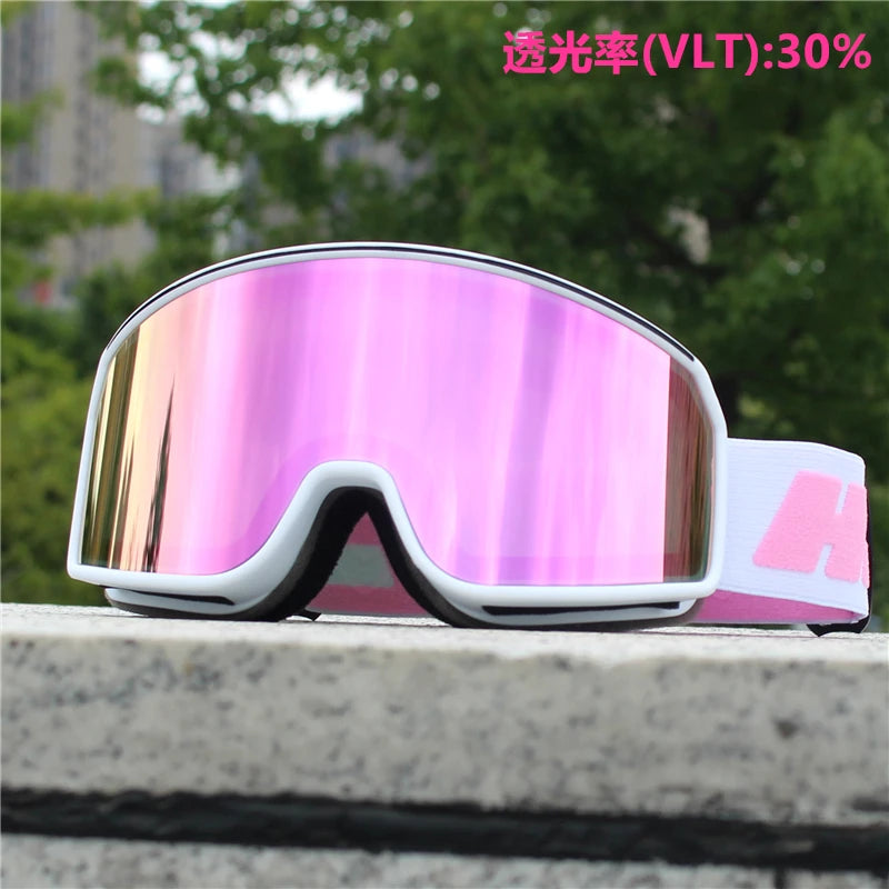 HJC NEW Double Layers Anti-Fog Ski Goggles Snow Snowboard Glasses Snowmobile Eyewear Outdoor Sport Ski Googles Gafas Para Nieve