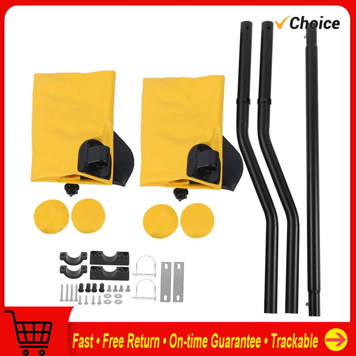 Kayak Outrigger Kit Inflatable Kayak Stabilizer PVC Canoe Outrigger Kit Floating Balancing Boat Accessory Canoe Boat Accessory