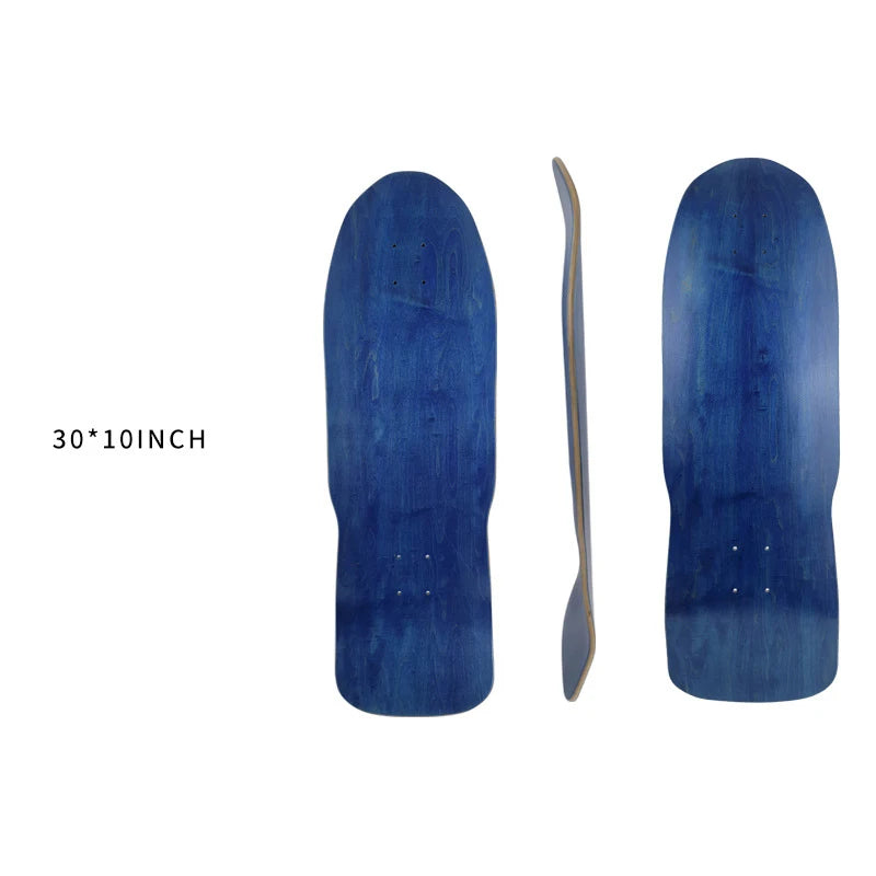 2025 New Skate Board Deck Hardwearing Maple Skateboard Gothic Long Board Diy Blank Surfboard For Outdoor Sport 31*10.25 Inch