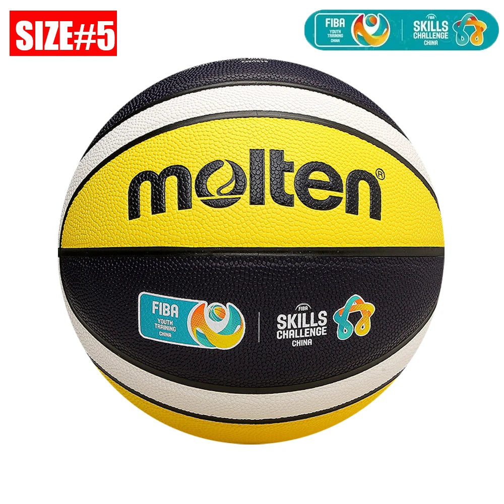 Molten Basketball Balls Official Size 7/6/5 PU Material Wear Resistant Outdoor indoor Basketball Training Game Men baloncesto