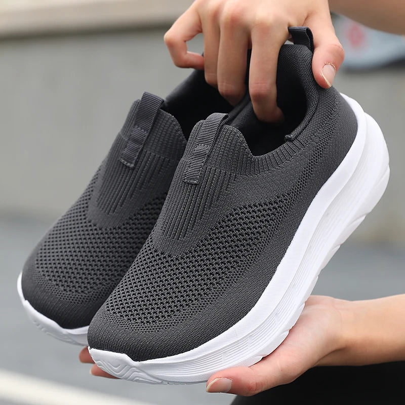 Barefoot Shoe Wide Footed Thick Soled Shoes for Both Men and Women 2026 New Spring Mesh Sports Shoes for Casual Tennis Female