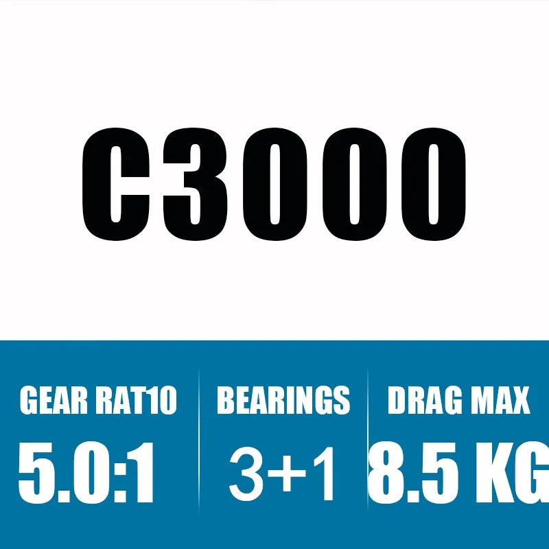 Shimano Sienna Original Spinning Fishing Reel Seawater Freshwater 500-4000 Ar-C Spool 3D Gear  Fishing Tackle Fish Reel Pesca