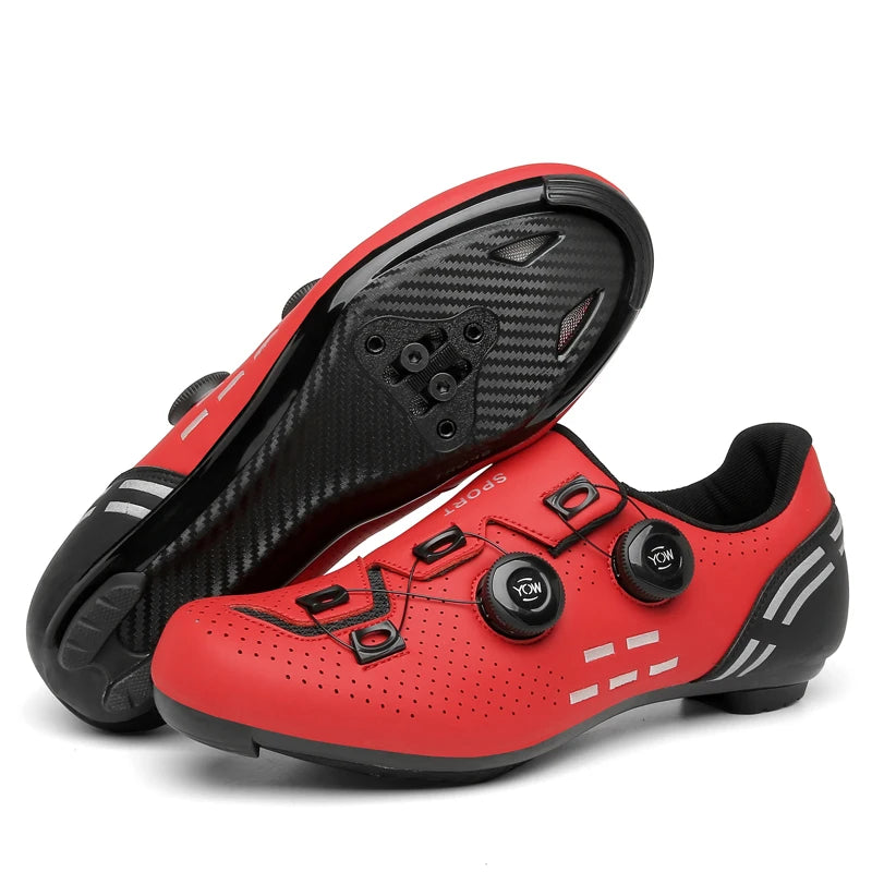 Cycling Shoes Men's Mountain Bike And Road Cycling Shoes,Lightweight And Breathable,Suitable For Speed Riding, Off-road, SPD-MTB