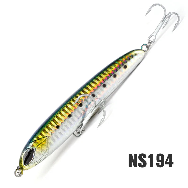 Noeby Sinking Heavy Stickbait Lure 115mm 64g 130mm 81g Pencil Jigs Artist Sea Fishing Lure Hard Baits Saltwater Fishing Lures