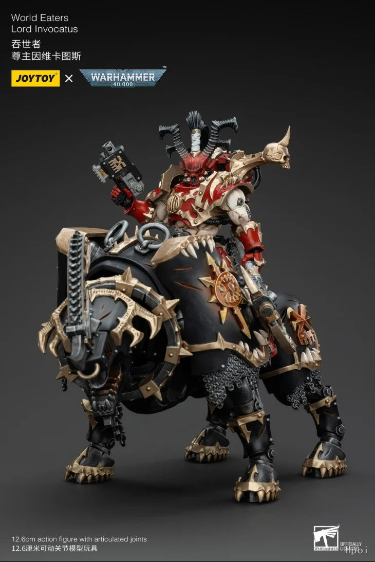 【GH】1/18 JOYTOY Warhammer 40K World Eaters Lord Invocatus Action Figure Model Desktop Decoration Genuine