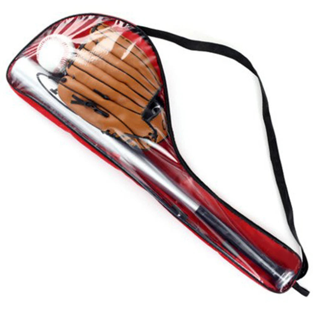 Baseball Balls Set Baseball Bat+Baseball+Baseball Gloves 25in Aluminum Alloy Baseball Bat 10.5in PVC Baseball Glove Baseball Kit