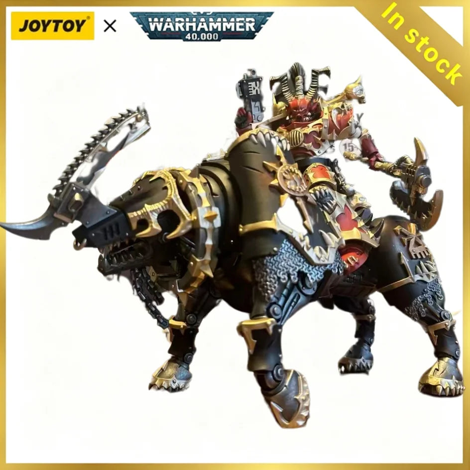 【GH】1/18 JOYTOY Warhammer 40K World Eaters Lord Invocatus Action Figure Model Desktop Decoration Genuine