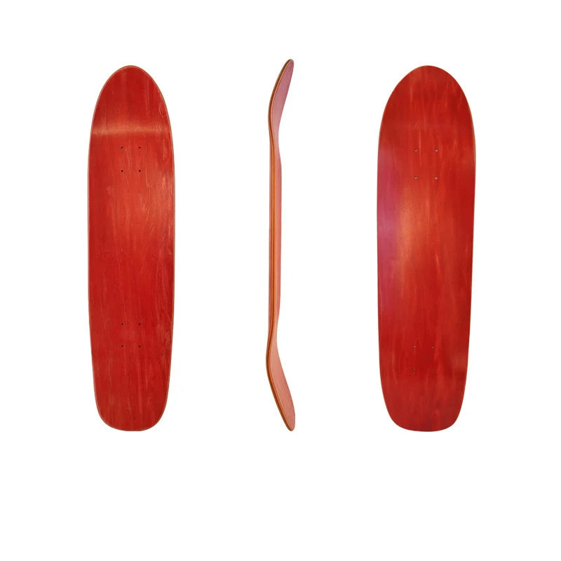 2025 New Skate Board Deck Hardwearing Maple Skateboard Gothic Long Board Diy Blank Surfboard For Outdoor Sport 31*10.25 Inch