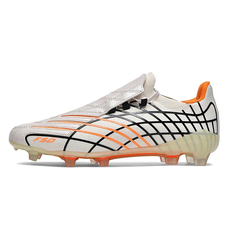 8552 High Quality Mens Soccer Shoes Training F50/FG Outdoor Sport Football Boots Adult Long Spikes Non Slip Match Soccer Cleats