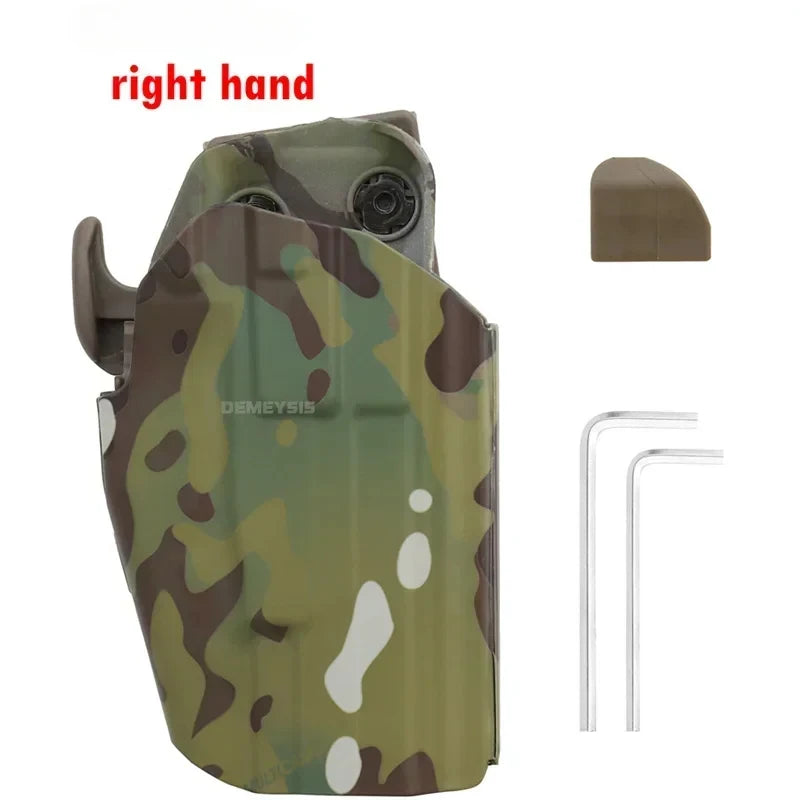 Tactical Gun Holster for G17 20 21 22 37 SIG P226 Hunting Shooting Pistol Waist Holsters Airsoft Combat Gun Case