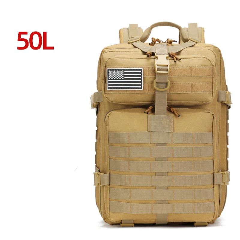 25 L /50 L Men's Outdoor sports Fitness Backpack Outdoor Training Modular backpack Hunting backpack