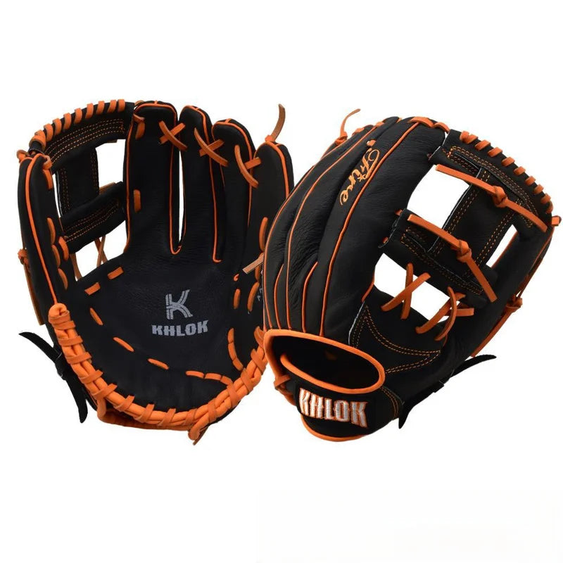 Baseball Glove Pigskin Leather 10.5 12.5 Inch Youth Training