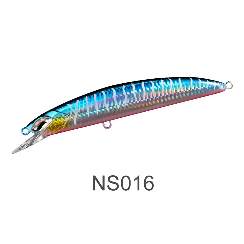 Noeby Minnow Fishing Lure 170mm 56g 195mm 84g Jerking Bait Slow Sinking Artificial Hard Bait for Tuna Sea Tackle Fishing Lures