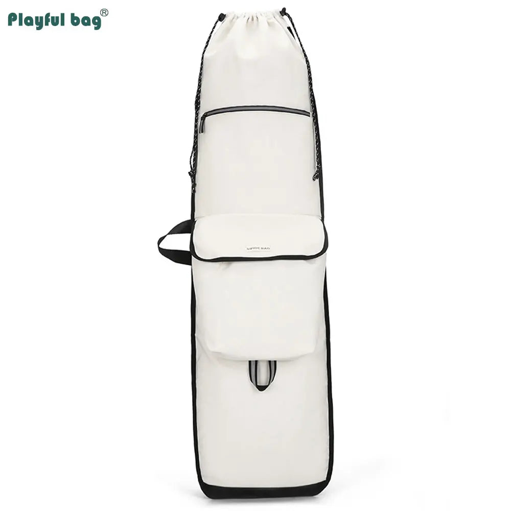 122CM 94CM 86CM Canvas Skateboard Bag Large Capacity Multifunctional Fishing Tackle Backpack Diving Fin Protective Bags AVA311