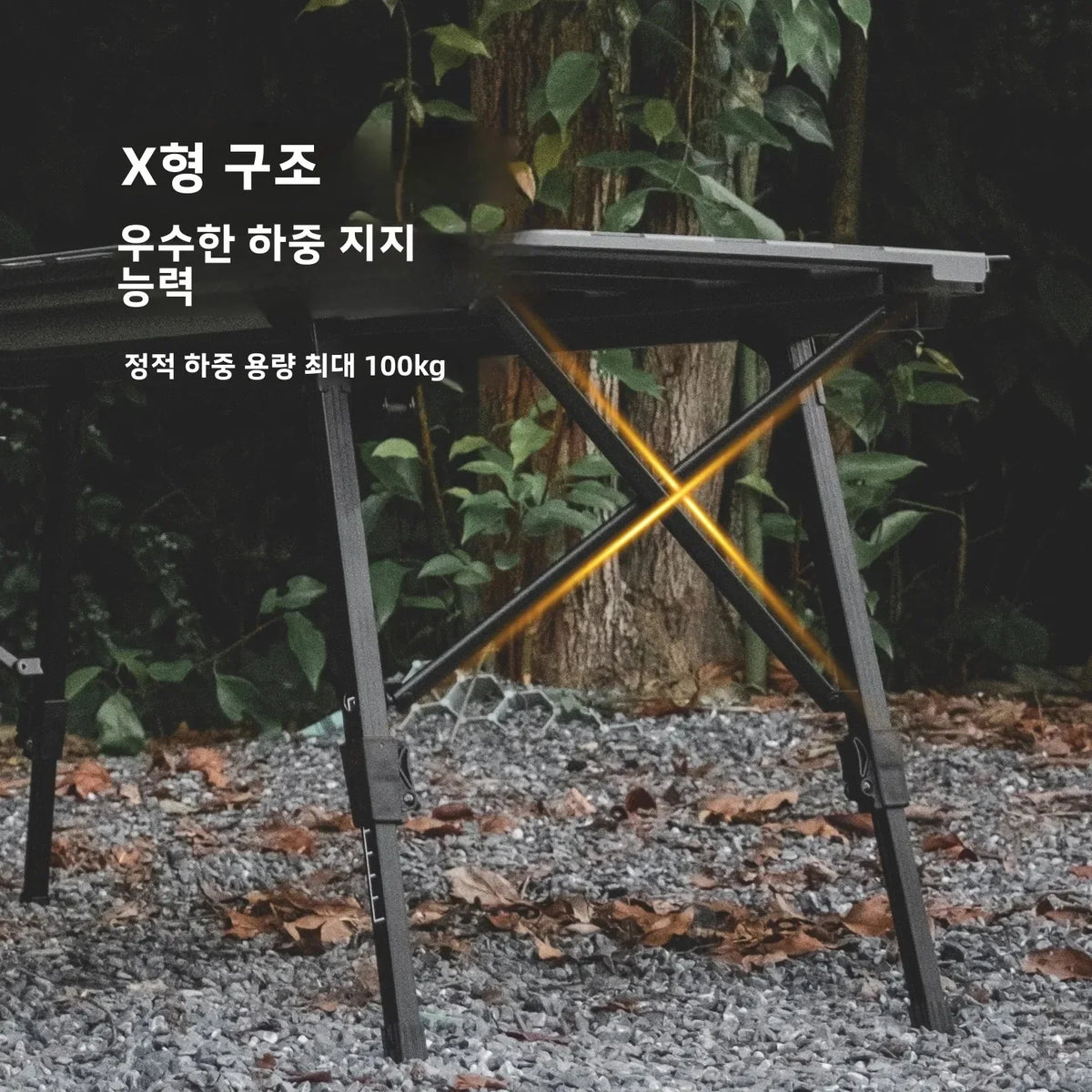 MOUNTAINHIKER 2026 Newest IGT Table 3-Unit 4-Unit 5-Unit Black Silver Folding Camping Table