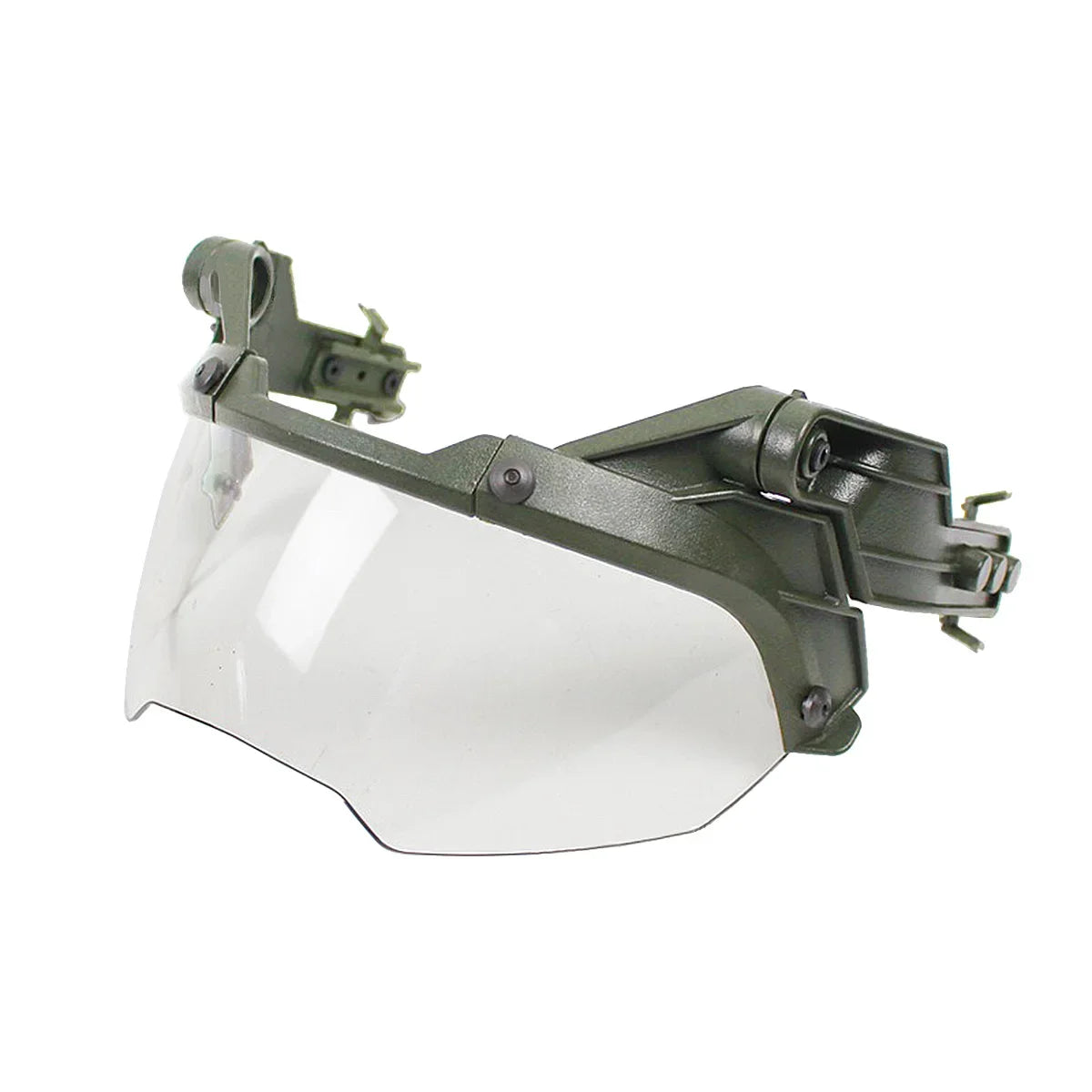 New Tactical FAST Helmet Half Face Mask With Flip Goggles Hunting CS Game Paintball Mask Helmet Accessories Gear