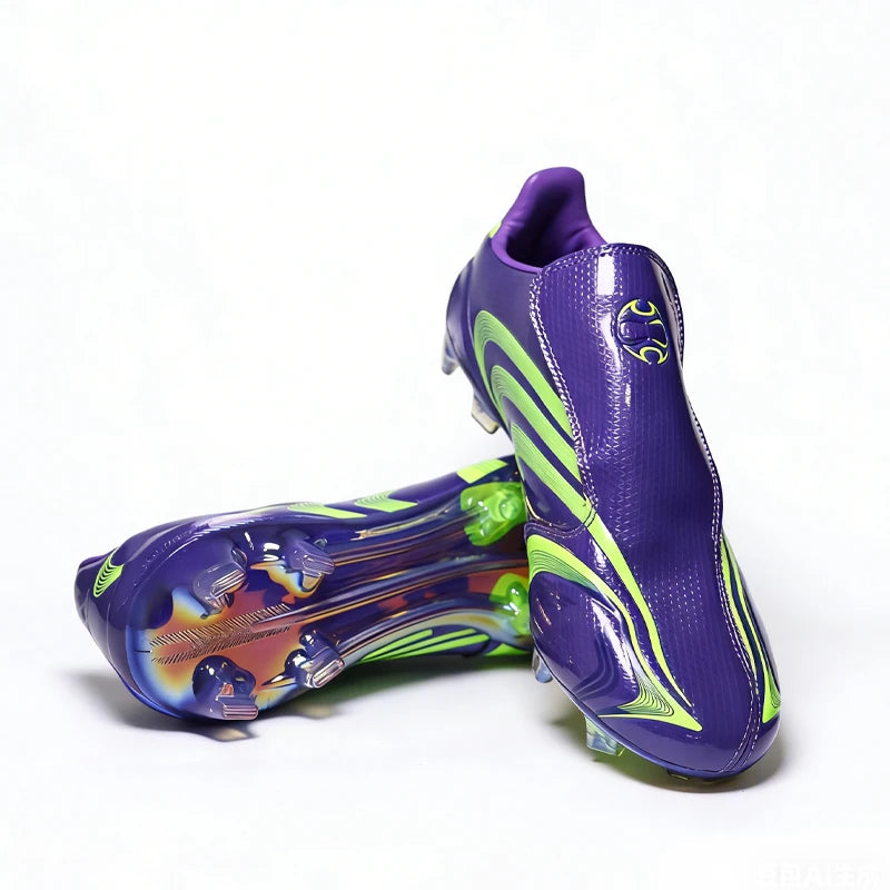 Premium Quality F50 Mens Soccer Shoes Classic Non-Slip Turf Soccer Cleats Youth FG Training Football Boots Chuteira Campo