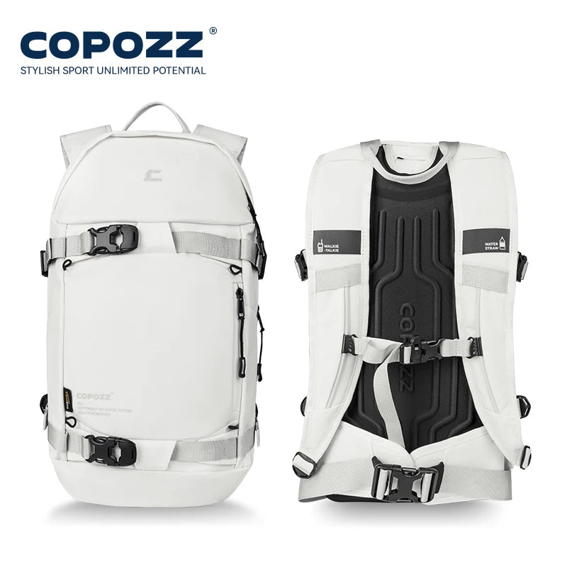 COPOZZ New Multi-Functional Ski Backpack Large Capacity Sports Board Bag Dry Wet Separation Snowboarding Camping Hiking Snow Bag