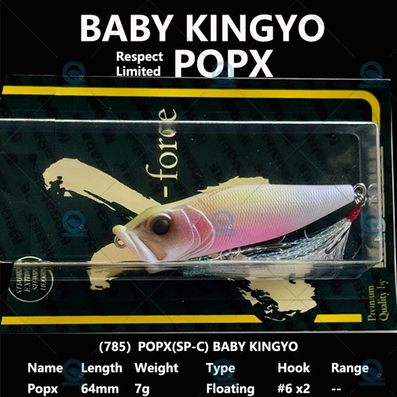 Original JAPAN Megabass Special Limited Color SP-C POPX POP-X Fishing Lure rolling dog walk baitfish BASS LURE Saltwater Sea