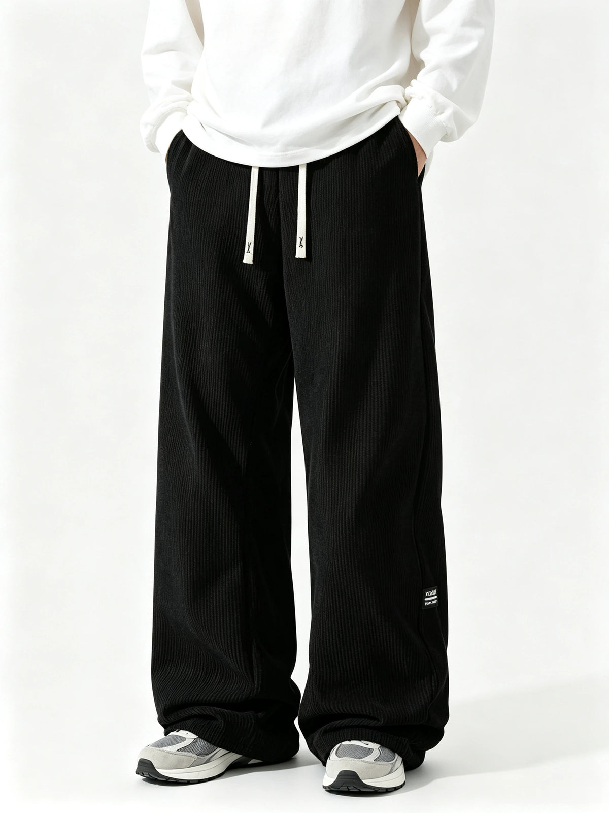 Men's Corduroy Casual Pants Lined and Thickened Men's Clothing Winter Trousers Men's Sweatpants Lower Price Men's Cargo Pants