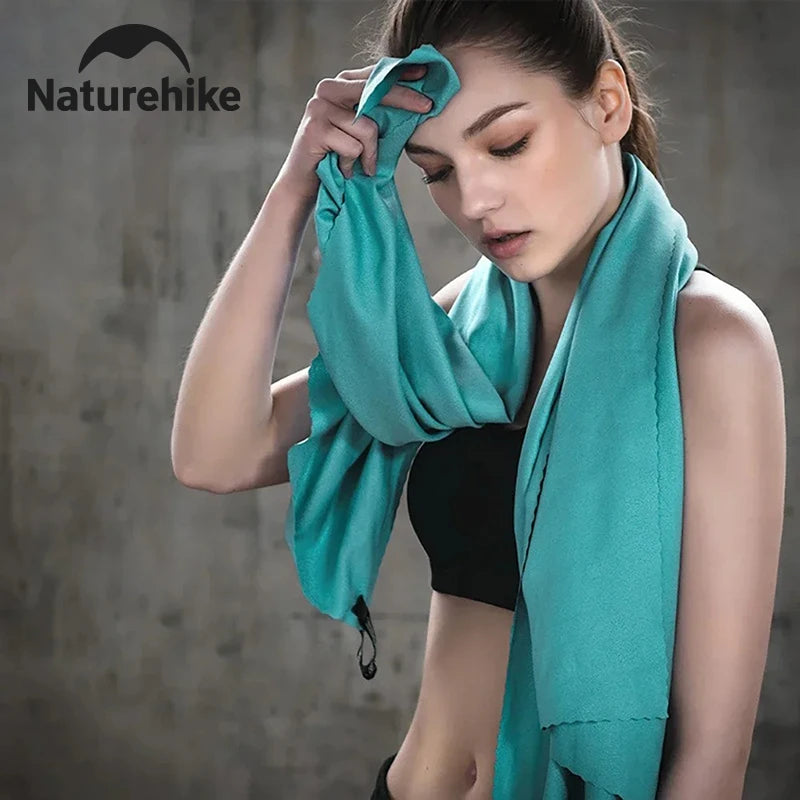 Naturehike Outdoor Quick-drying Towel Beach Towel Microfiber Towel Ultralight Camping Hiking Cycling Portable Sports Gym Towel
