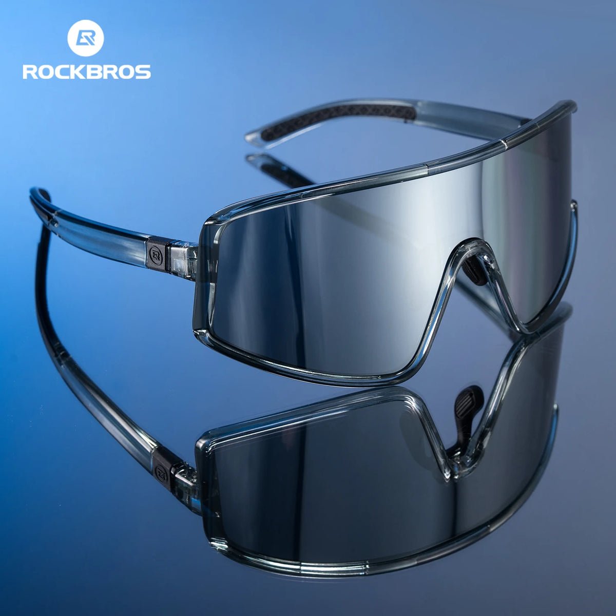 ROCKBROS Outdoor Cycling Sunglasses Polarized UV400 Driving Eyewear Bicycle Goggles Non-slip Anti-fog Photochromic Glasses