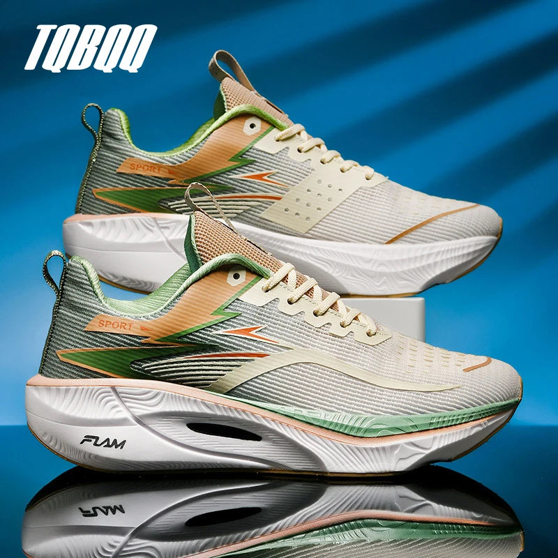 Men Women  Running Shoes Marathon Cushion Breathable Lightweight Comfortable Women Outdoor Athletic Casual Sneakers Jogging