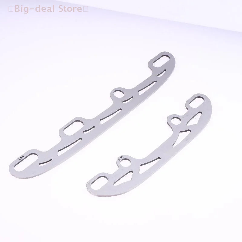 【M】1 Set Ice Skating Blade Stainless Steel Inline Figure Skate Blade For Skate Shoes 220/253/290MM Skating Replacement Blades