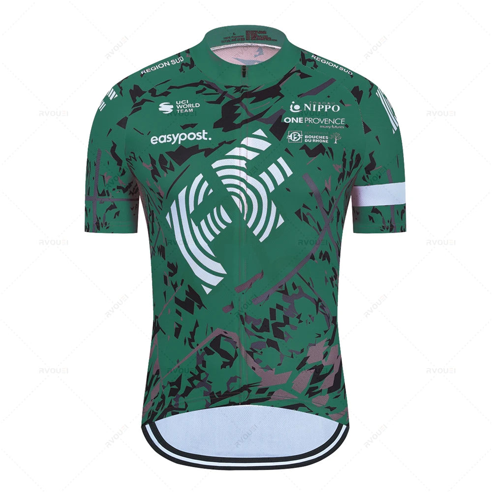 Summer Cycling Clothing 2026 New Team Ropa Ciclismo Hombre Short Sleeve Cycling Jersey Set Mtb Bike Man Uniforme Maillot Bicycle