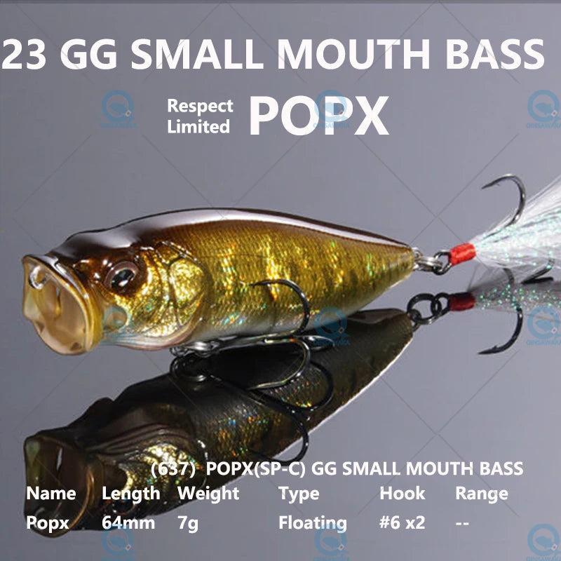 Original JAPAN Megabass Special Limited Color SP-C POPX POP-X Fishing Lure rolling dog walk baitfish BASS LURE Saltwater Sea