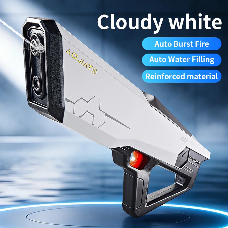 Automatically Water High Pressure Electric Water Gun Toys for Kids Summer Outdoor Pool Fight Games Children Water Toys Gift