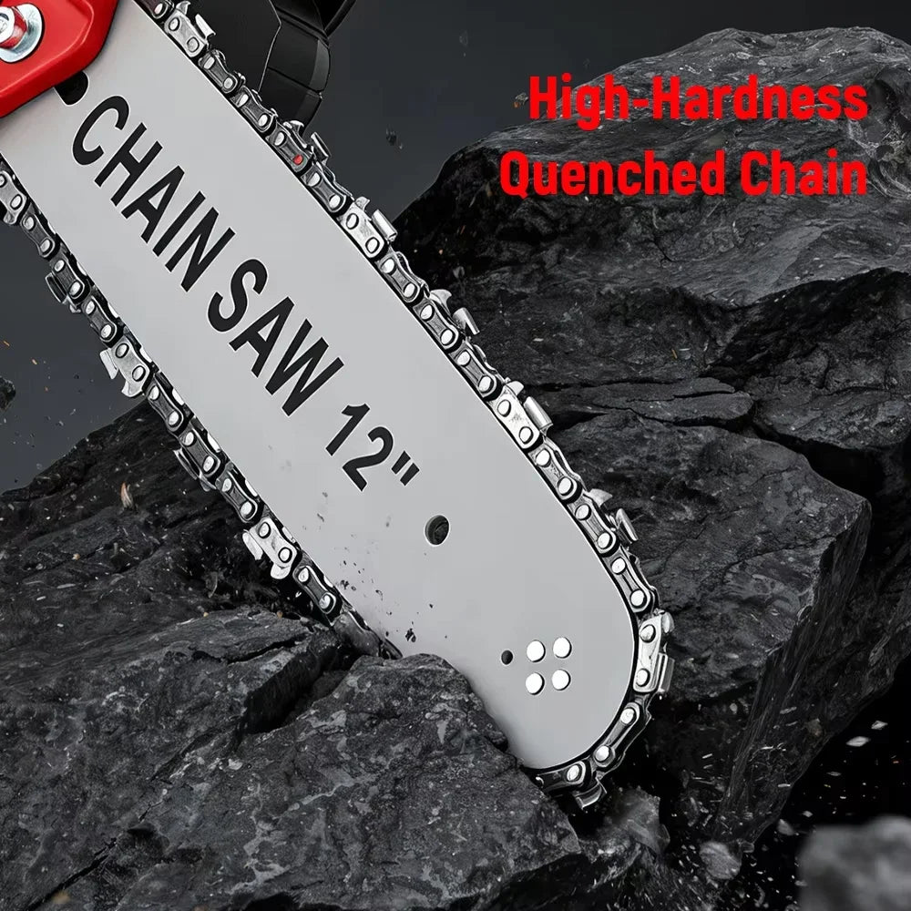 16 Inch 12 inch Powerful Electric Chainsaw for Wood Cutting Safety Lock Cordless Electric Chainsaw Tree Cutting Saw Logging Saw