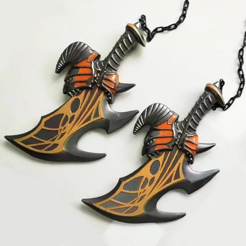 Large Kratos Axe Katana Athena Leviathan Blade Sword Chaos God of War 4 Cosplay Prop Real Size Japanese Katana Samurai Sabre Toy