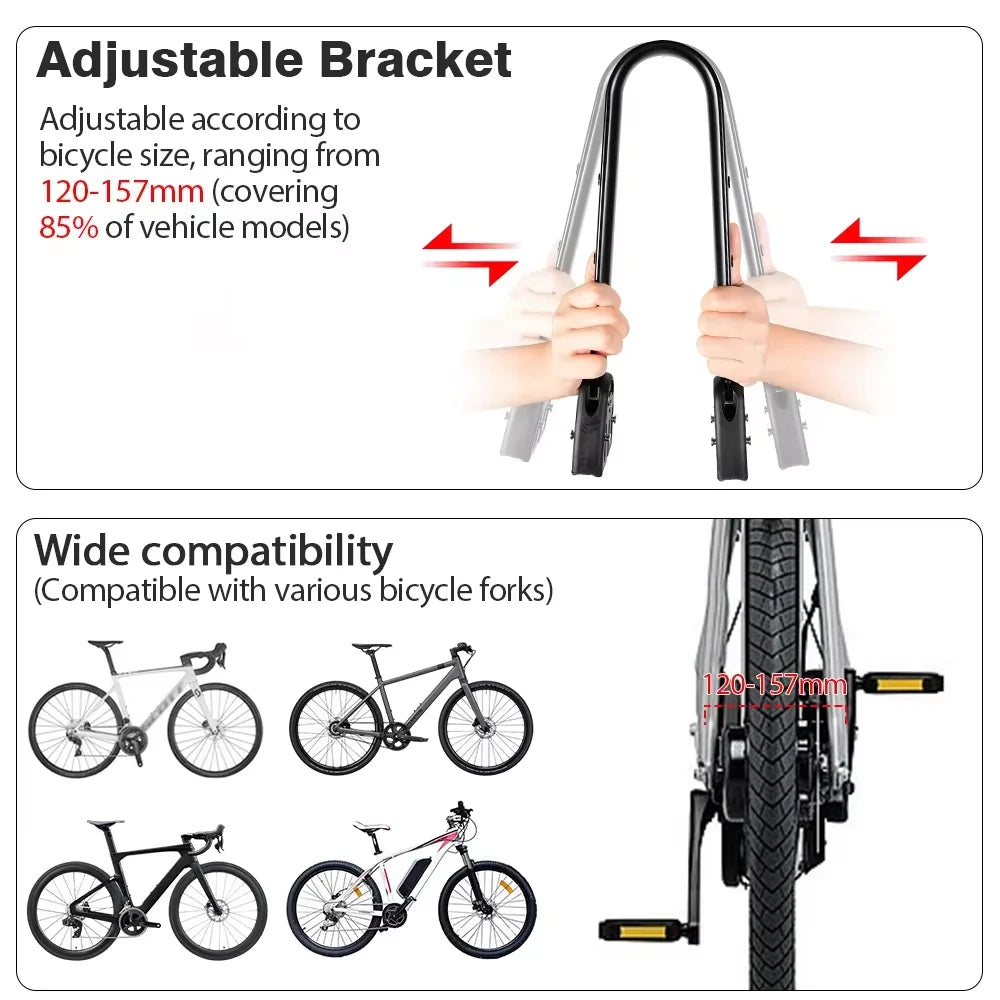 Gravel Bike Aluminum Alloy Bicycle Luggage Carrier Big 10L Capacity Waterproof Travel Bike Bag Bicycle Rear Seat Bag Bikepacking