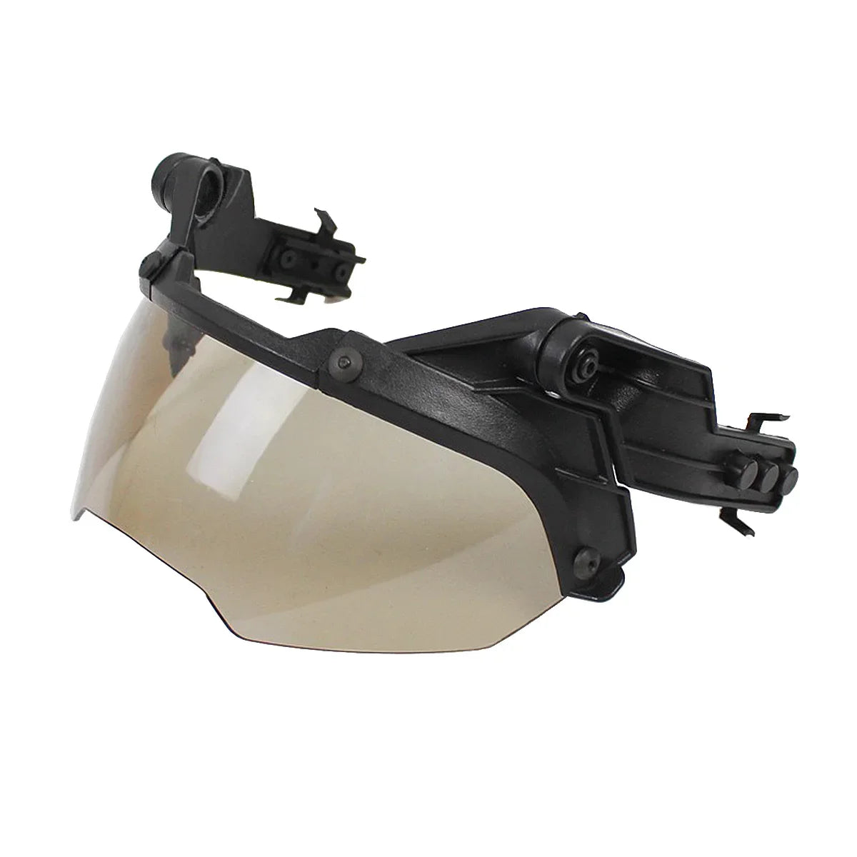 New Tactical FAST Helmet Half Face Mask With Flip Goggles Hunting CS Game Paintball Mask Helmet Accessories Gear