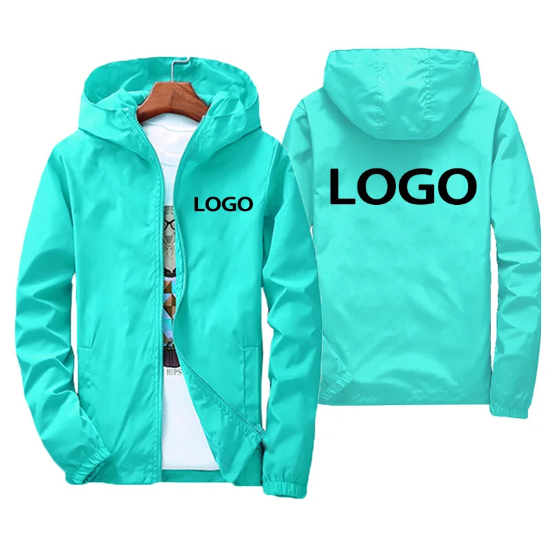 Custom Branded Autumn Jacket Men's Waterproof Warm Windbreaker Casual Clothing Outdoor Windbreaker Jacket Outdoor Fishing Wear