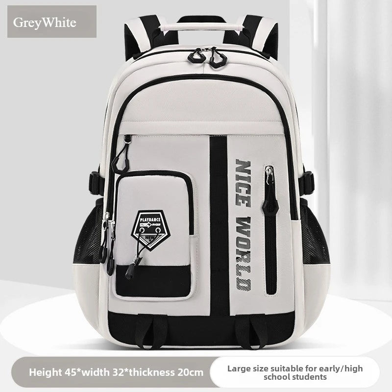 teenage school backpack for boys girls cool large bookbag student backpack with many pockets college middle high school bags