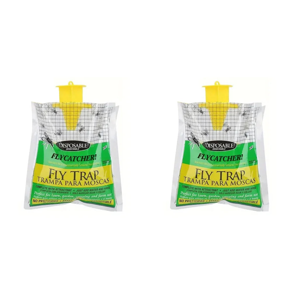 1-30Pcs Hanging Fly Trap Disposable Fly Catcher Bag Mosquito Trap Catcher Fly Wasp Insect Bug Killer Flies Trap for Outdoor